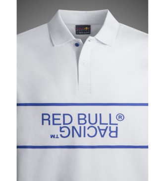 Red Bull Racing x Pepe Jeans Polo bianca con logo stampato 