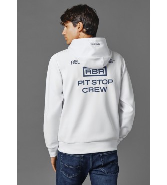 Red Bull Racing x Pepe Jeans Unisex-Kapuzenpulli wei