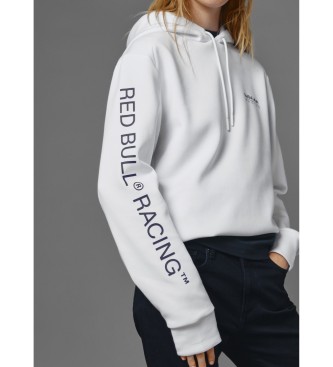 Red Bull Racing x Pepe Jeans Unisex-Kapuzenpulli wei