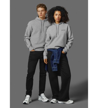 Red Bull Racing x Pepe Jeans Graues Unisex-Kapuzensweatshirt 