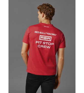 Red Bull Racing x Pepe Jeans Uniseks T-shirt met rode opdruk