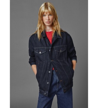 Red Bull Racing x Pepe Jeans Giacca in denim unisex blu dalla vestibilit regolare