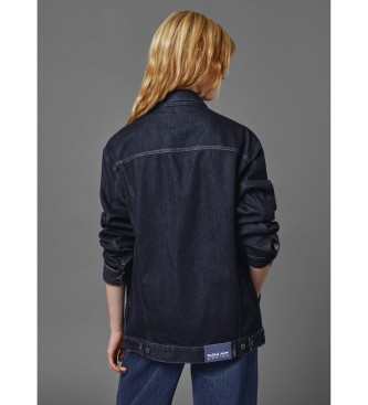 Red Bull Racing x Pepe Jeans Giacca in denim unisex blu dalla vestibilit regolare