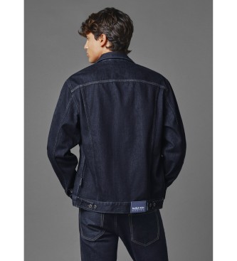 Red Bull Racing x Pepe Jeans Giacca in denim unisex blu dalla vestibilit regolare