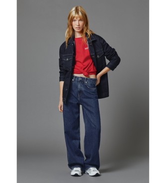 Red Bull Racing x Pepe Jeans Giacca in denim unisex blu dalla vestibilit regolare