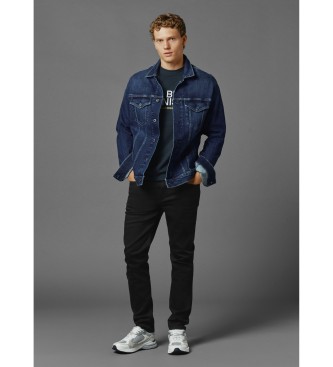 Red Bull Racing x Pepe Jeans Giacca in denim unisex blu dalla vestibilit regolare