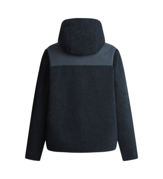 Red Bull Racing x Pepe Jeans Rbr Sherpa Fleece Hybrid Jacke navy