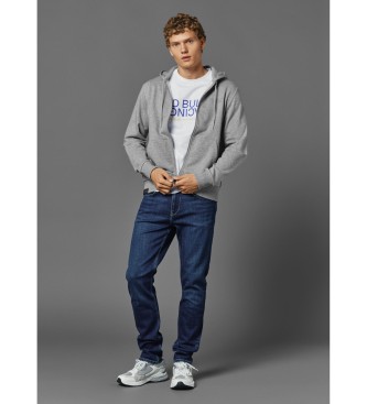 Red Bull Racing x Pepe Jeans Dżinsy slim fit i regularny wzrost w kolorze niebieskim