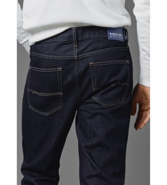 Red Bull Racing x Pepe Jeans Jeans straight fit en regular rise blauw