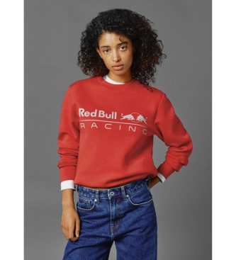 Red Bull Racing x Pepe Jeans Felpa girocollo con logo Rbr Team Rossa