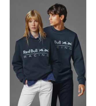 Red Bull Racing x Pepe Jeans Unisex marineblaues Sweatshirt mit Rundhalsausschnitt