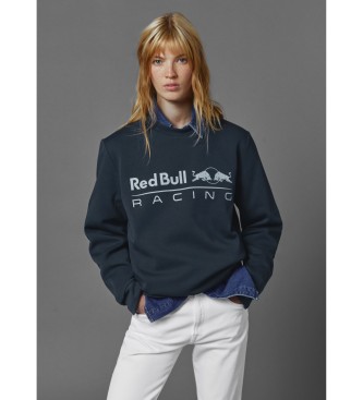 Red Bull Racing x Pepe Jeans Unisex marineblaues Sweatshirt mit Rundhalsausschnitt