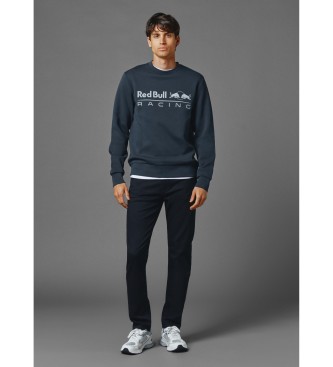 Red Bull Racing x Pepe Jeans Unisex marineblaues Sweatshirt mit Rundhalsausschnitt