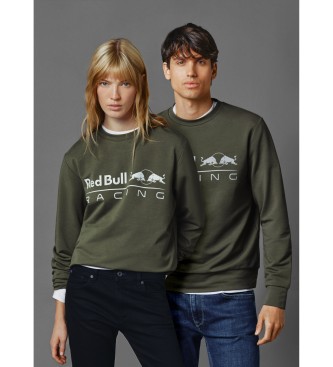 Red Bull Racing x Pepe Jeans Unisex grnes Sweatshirt mit Rundhalsausschnitt