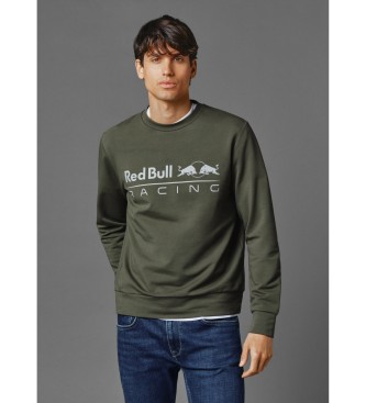 Red Bull Racing x Pepe Jeans Unisex grnes Sweatshirt mit Rundhalsausschnitt