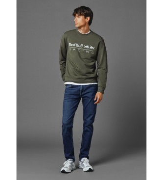 Red Bull Racing x Pepe Jeans Sweat-shirt unisexe  col ras du cou vert