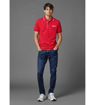 Red Bull Racing x Pepe Jeans Polo Rbr Tipped Logo vermelho