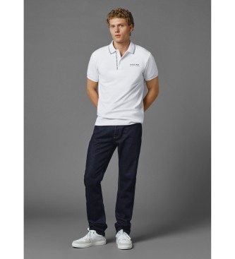 Red Bull Racing x Pepe Jeans Polo Rbr Tipped Logo branco 