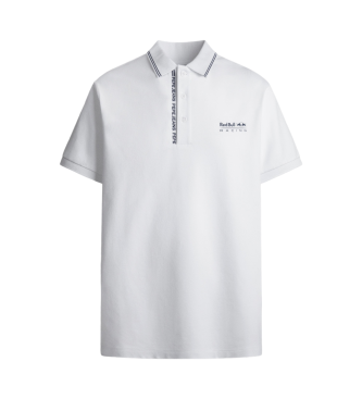 Red Bull Racing x Pepe Jeans Polo Rbr Tipped Logo branco 