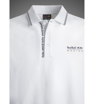 Red Bull Racing x Pepe Jeans Polo Rbr Tipped Logo branco 