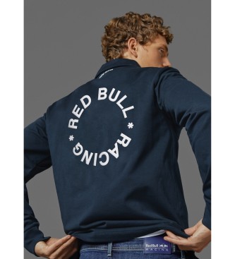 Red Bull Racing x Pepe Jeans Polo da rugby blu scuro a maniche lunghe