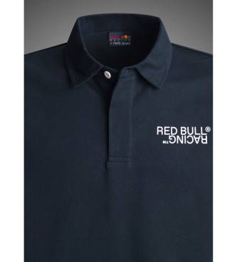 Red Bull Racing x Pepe Jeans Polo da rugby blu scuro a maniche lunghe