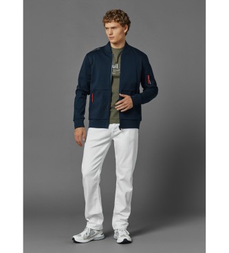 Red Bull Racing x Pepe Jeans Navy Utility Bomberjacke