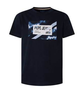 Pepe Jeans T-shirt Rederick azul-marinho