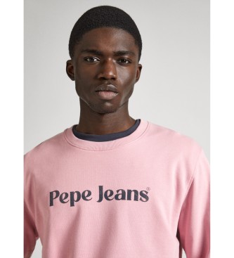 Pepe Jeans Regis pulover roza barve