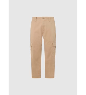 Pepe Jeans Redne hlače Cargo beige