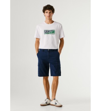 Pepe Jeans Pantaloncini cargo classici blu navy