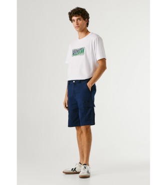 Pepe Jeans Pantaloncini cargo classici blu navy