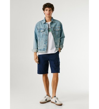Pepe Jeans Pantaloncini cargo classici blu navy