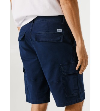 Pepe Jeans Pantaloncini cargo classici blu navy