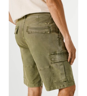 Pepe Jeans Pantaloncini cargo regolari, verdi
