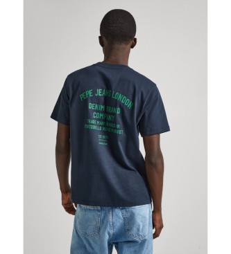 Pepe Jeans T-shirt normale della caverna blu scuro