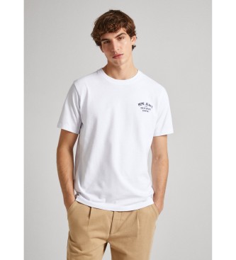 Pepe Jeans Camiseta Regular Cave blanco