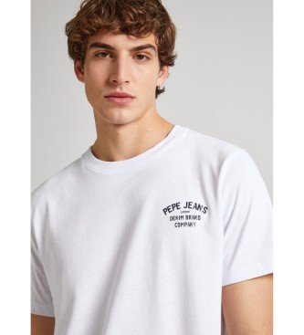 Pepe Jeans Camiseta Regular Cave blanco