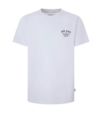 Pepe Jeans T-shirt Regular Cave hvid