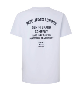 Pepe Jeans T-shirt Regular Cave hvid