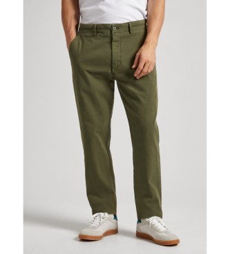Pepe Jeans Pantaln Regular Chino verde
