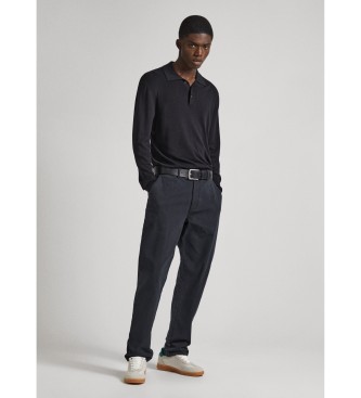 Pepe Jeans Regular chino byxa svart