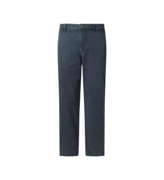 Pepe Jeans Calça Regular Chino Canvas marinho