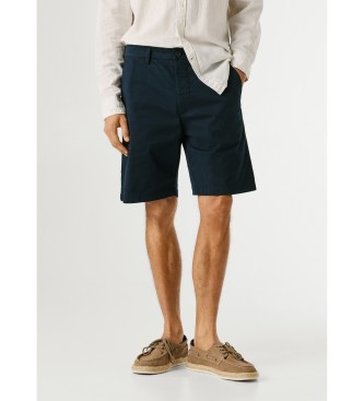 Pepe Jeans Pantaloncini chino classici blu navy