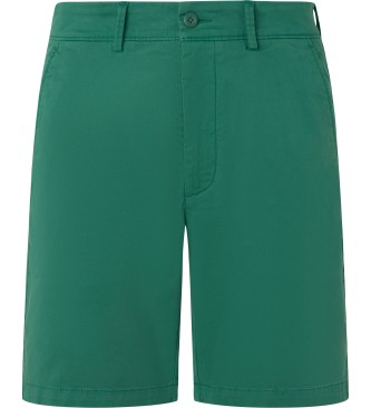 Pepe Jeans Bermuda chino regolari verdi