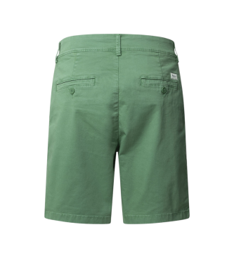 Pepe Jeans Bermuda kratke hlače Regular Chino green