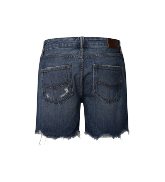 Pepe Jeans Short Regular Distressed bleu