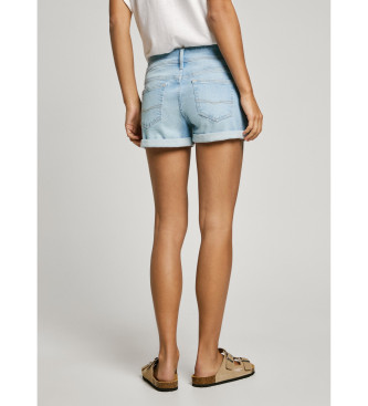 Pepe Jeans Short Regular Siouxie niebieski