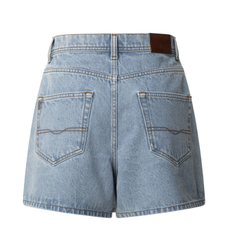 Pepe Jeans Gonna-pantalone in tessuto denim rigido blu