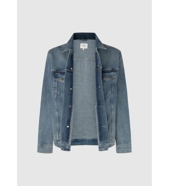 Pepe Jeans Navy Relaxed Jeansjacke
